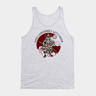 Samurai warrior challenge Tank Top